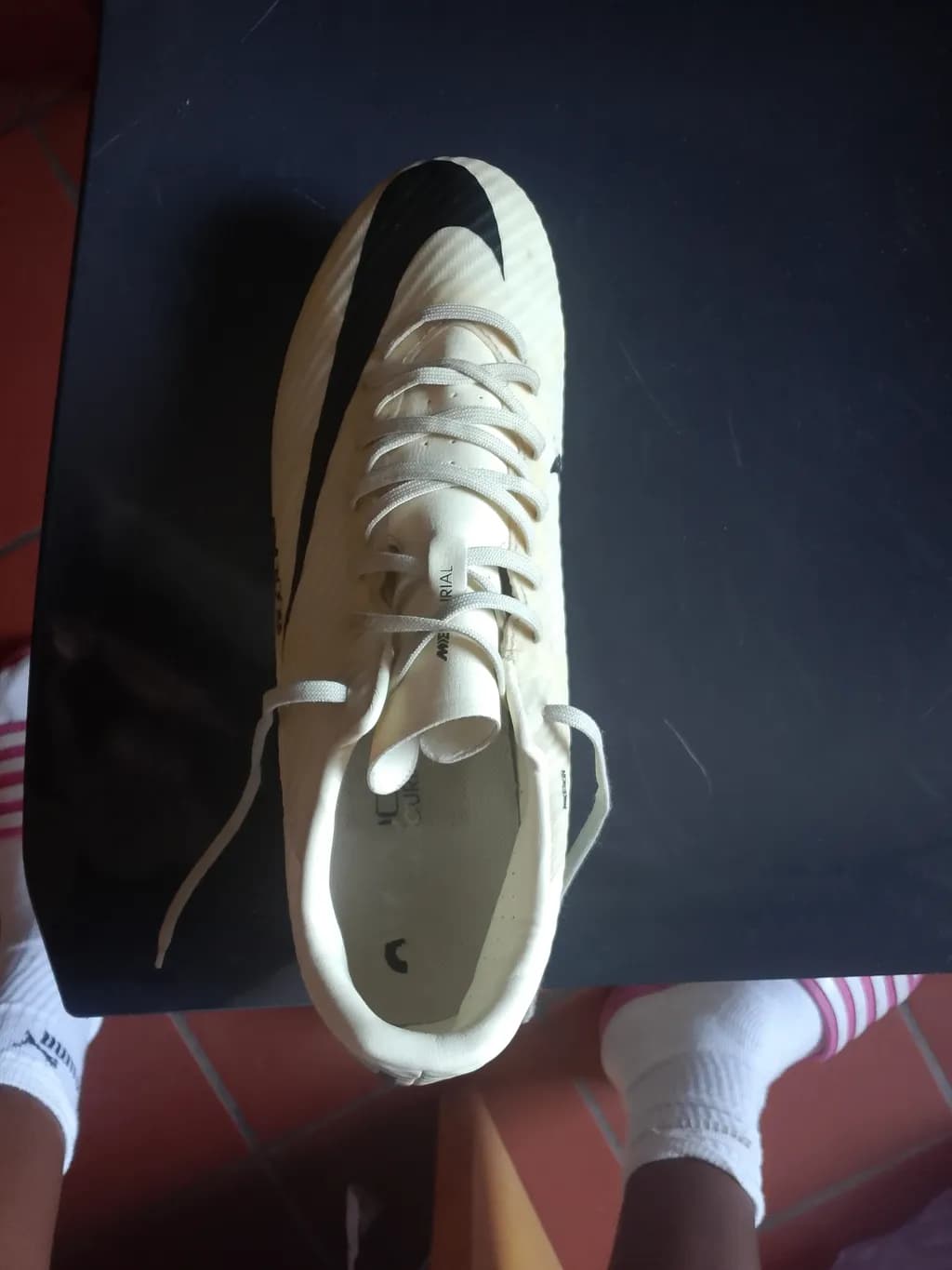 White Nike Football Boot