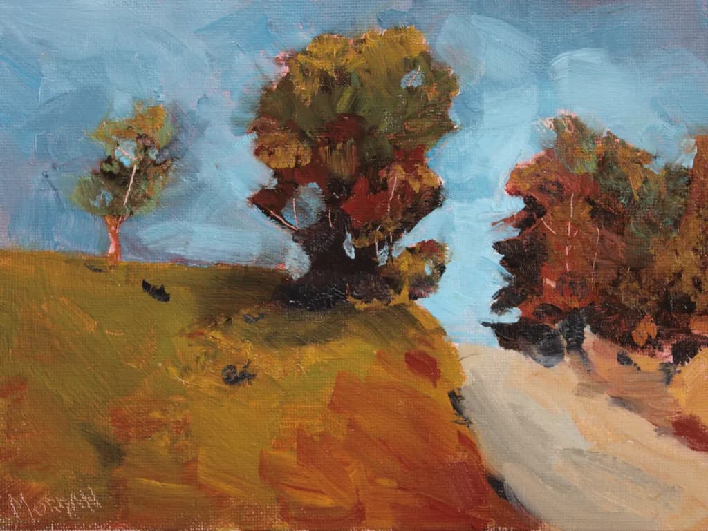 After Streeton Landscape