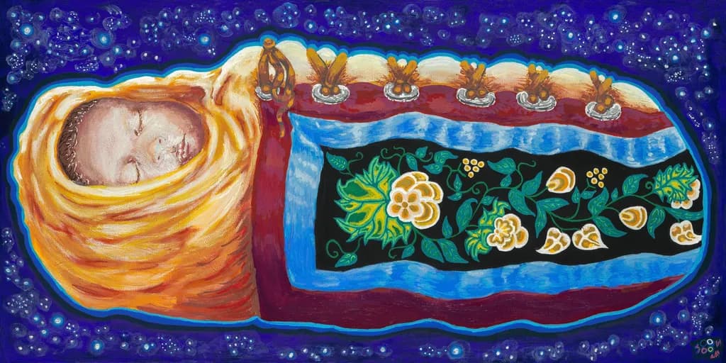 Starry Night Swaddle