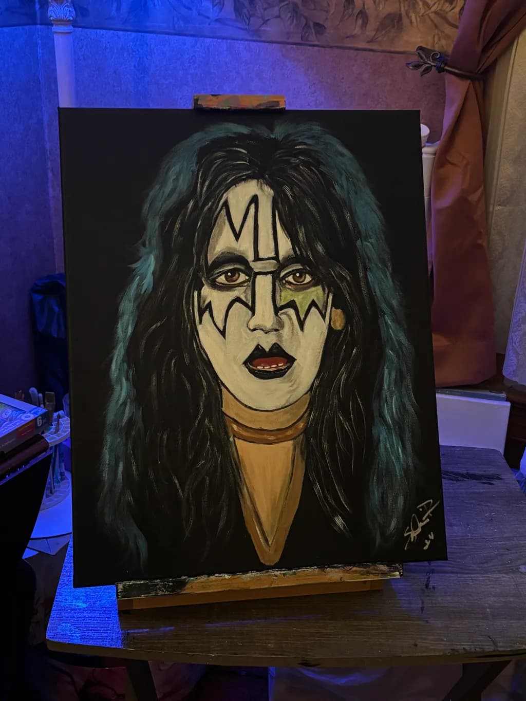 KISS Ace Frehley Portrait