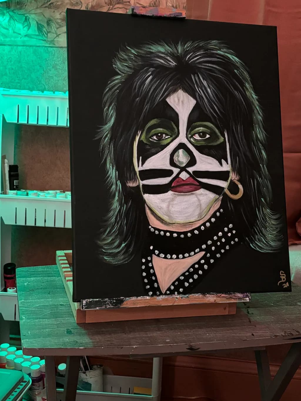 KISS Peter Criss Portrait