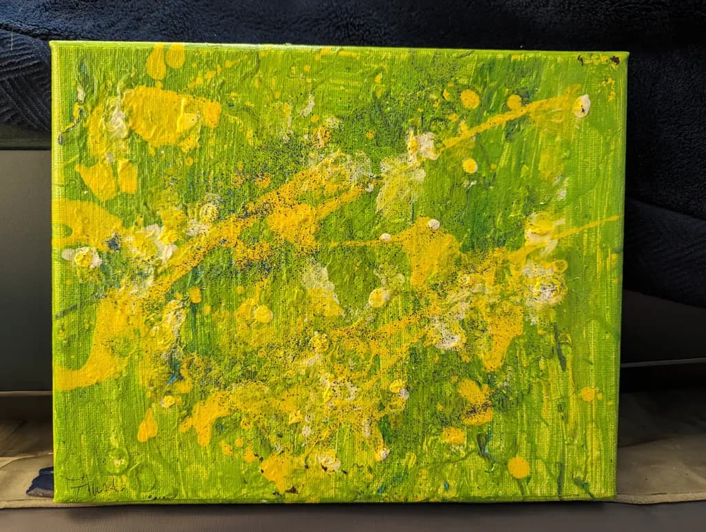 Inbound Abstract Splatter