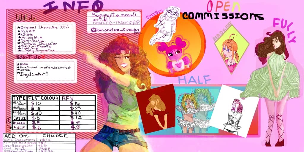 Character Commission Sheet