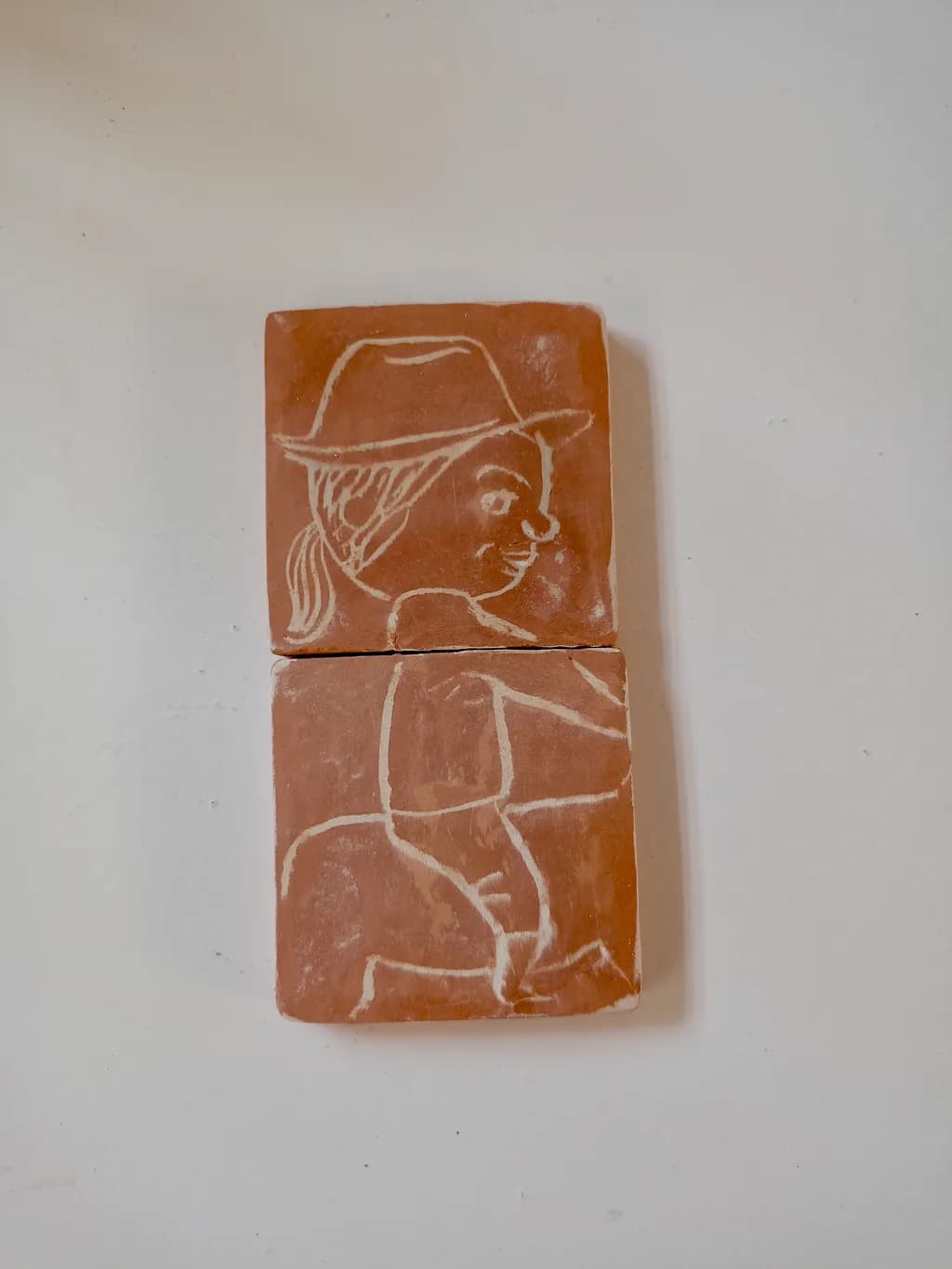 Child on Horse Tiles