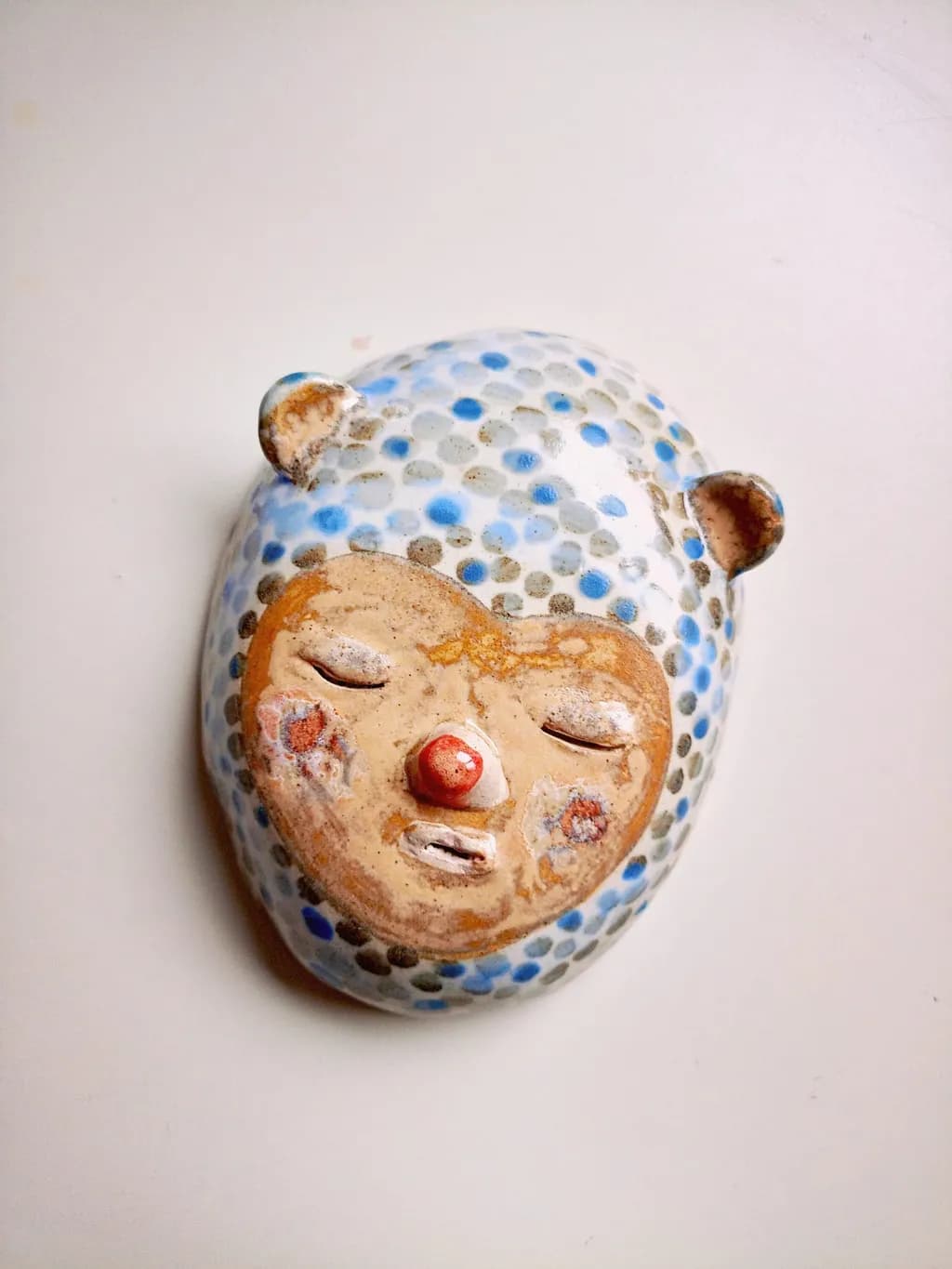 Patterned Bear Mask