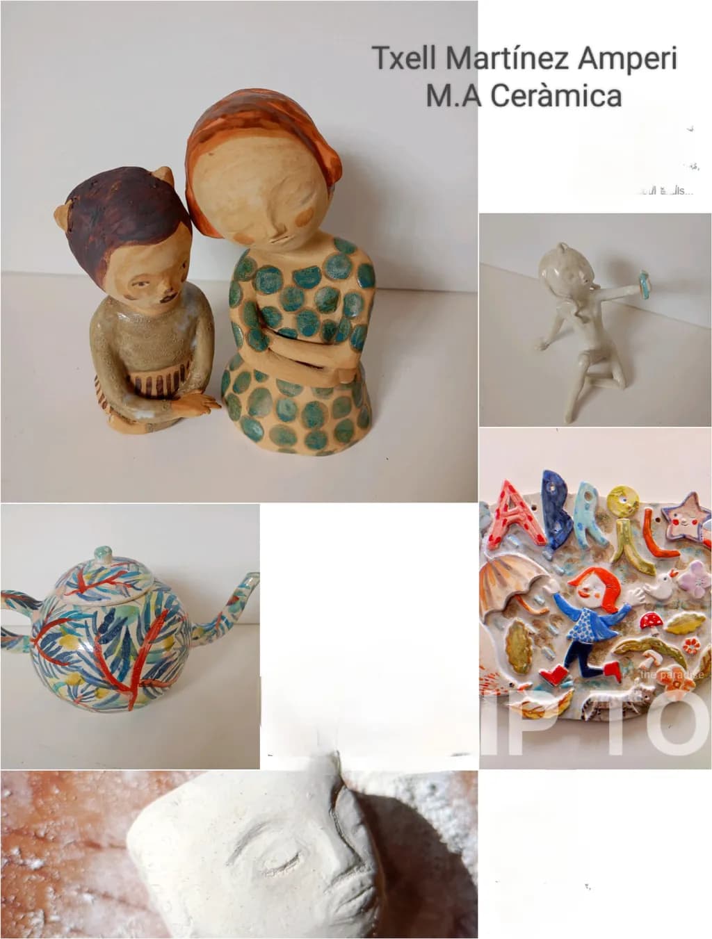 Ceramic Figures and Teapot Collection