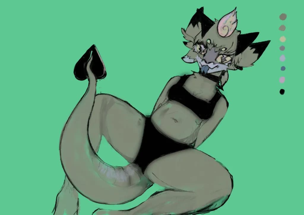 Spade-Tailed Felineৰাকী
