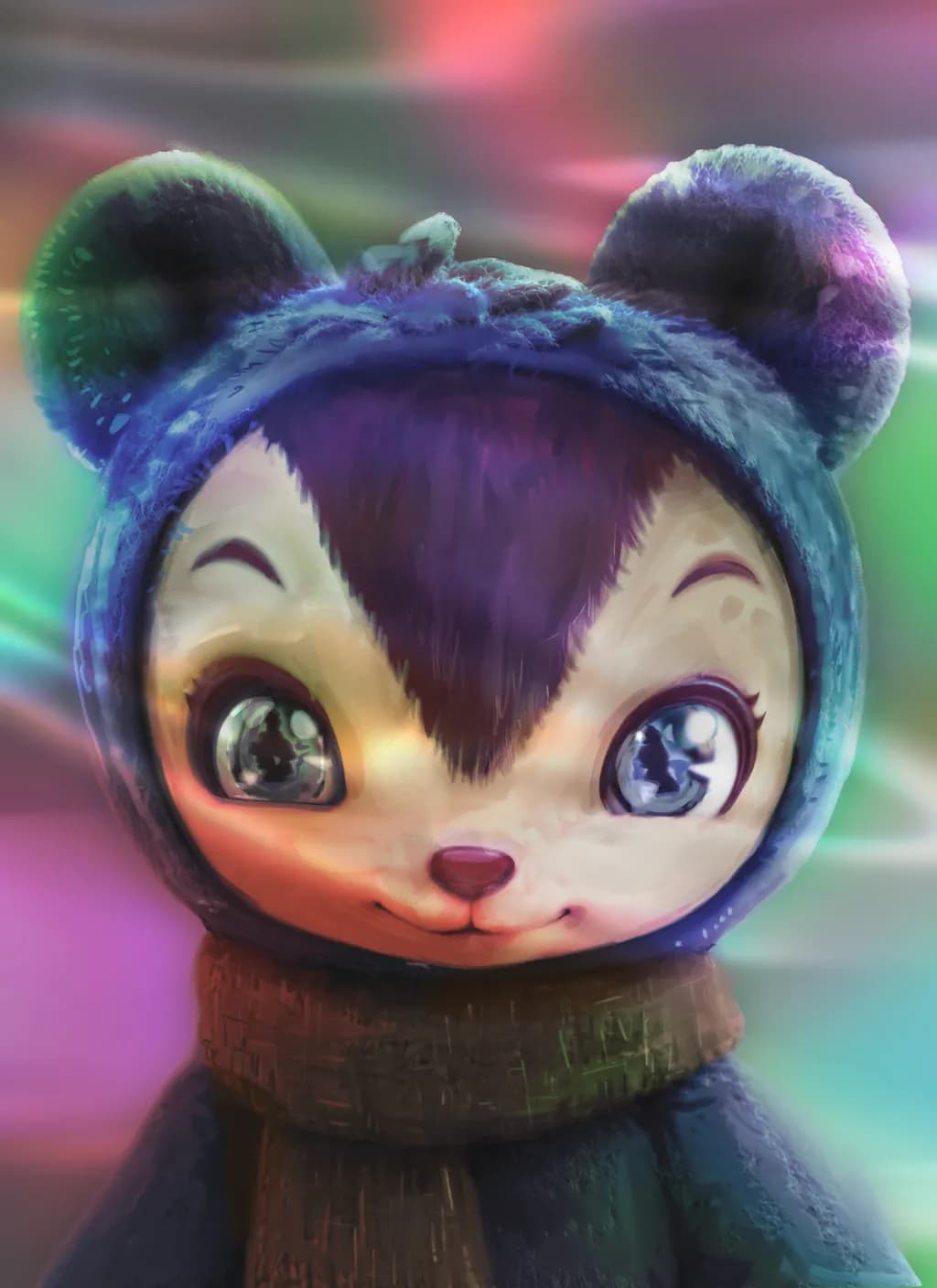 Rainbow Bear Cub