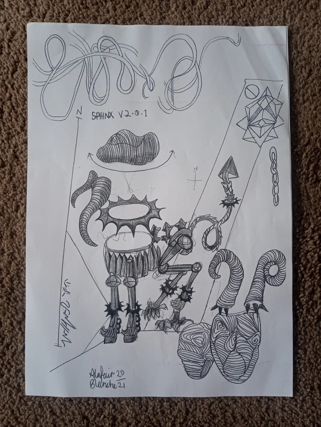 Sphinx Mechanical Menagerie