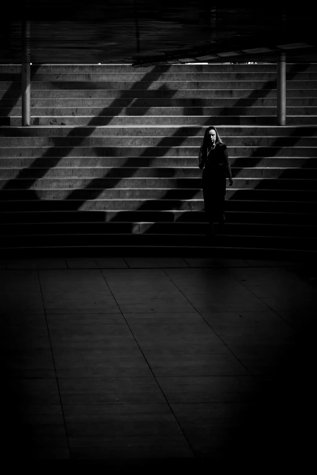 Urban Stairs Shadow