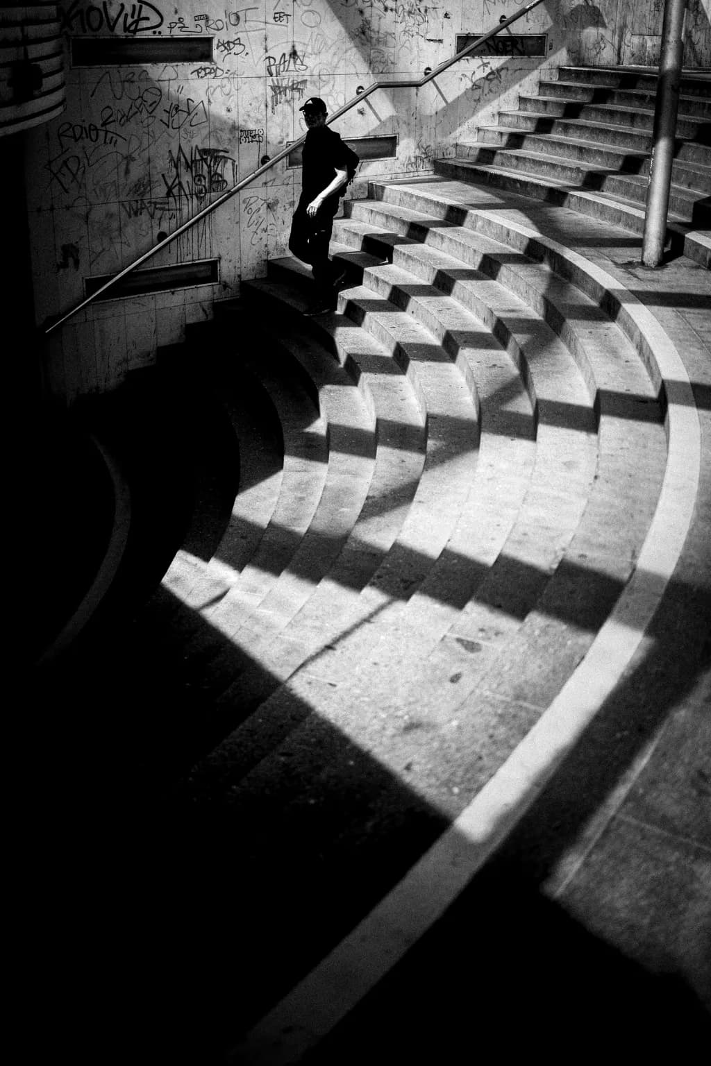 Inbound Steps Shadows