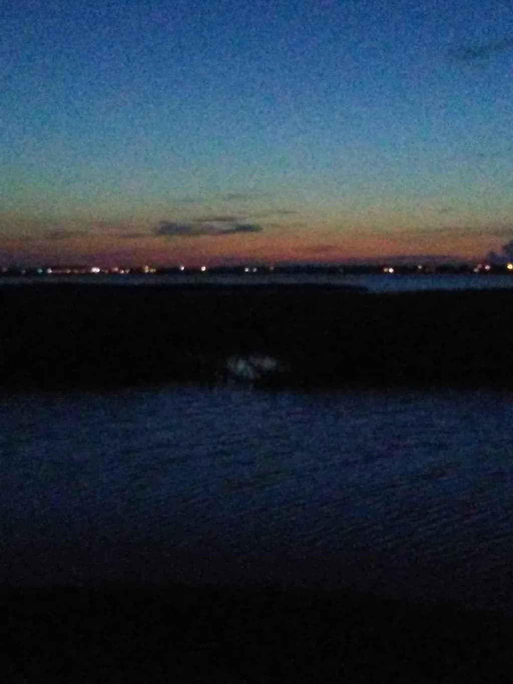 Dusk Over Water