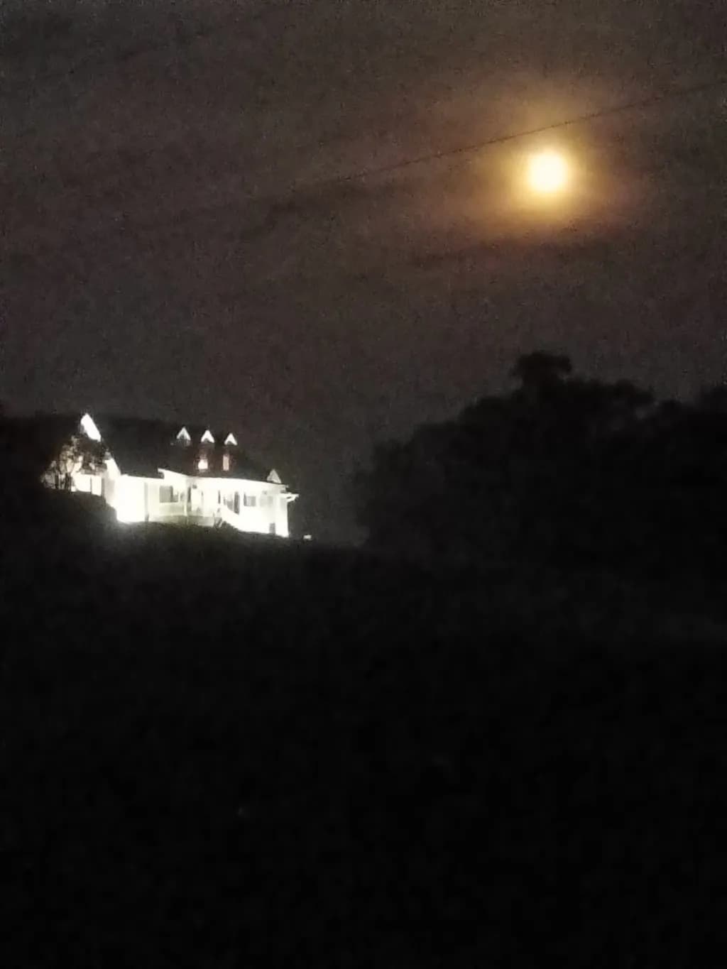 Moonlit House