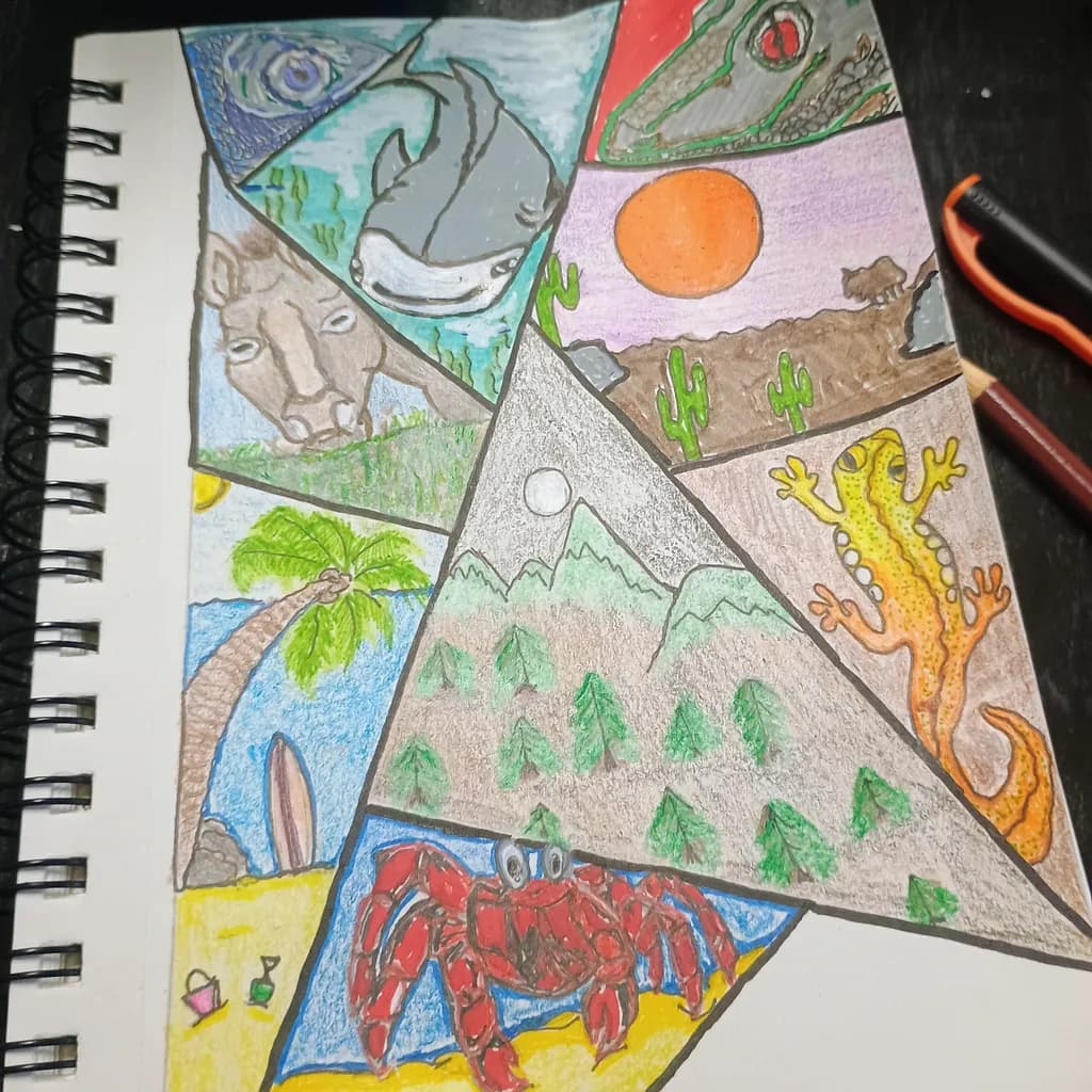 Eclectic Nature Collage