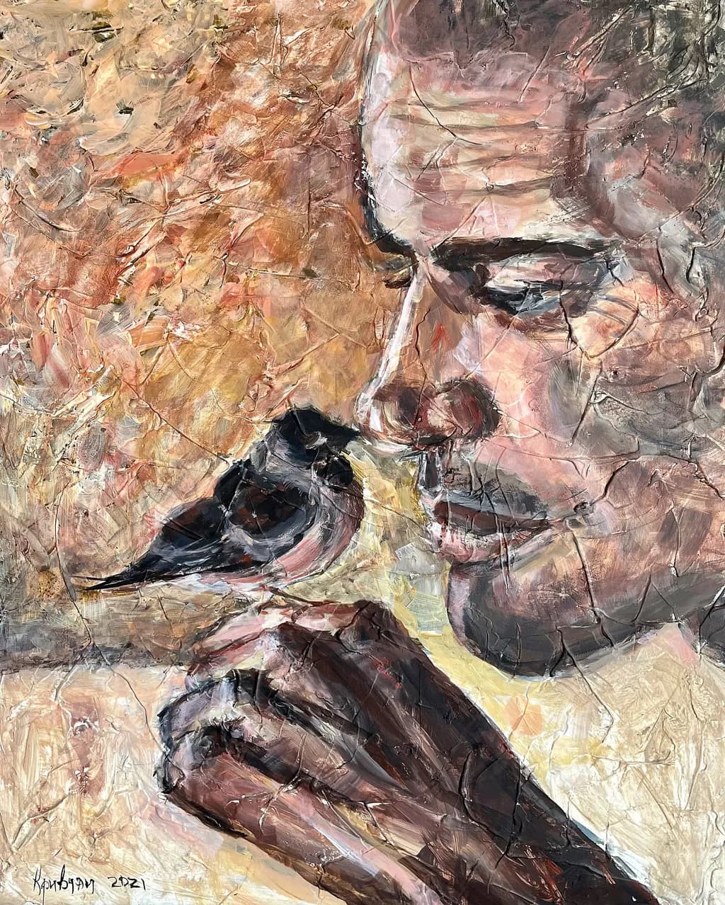 Man and Bird