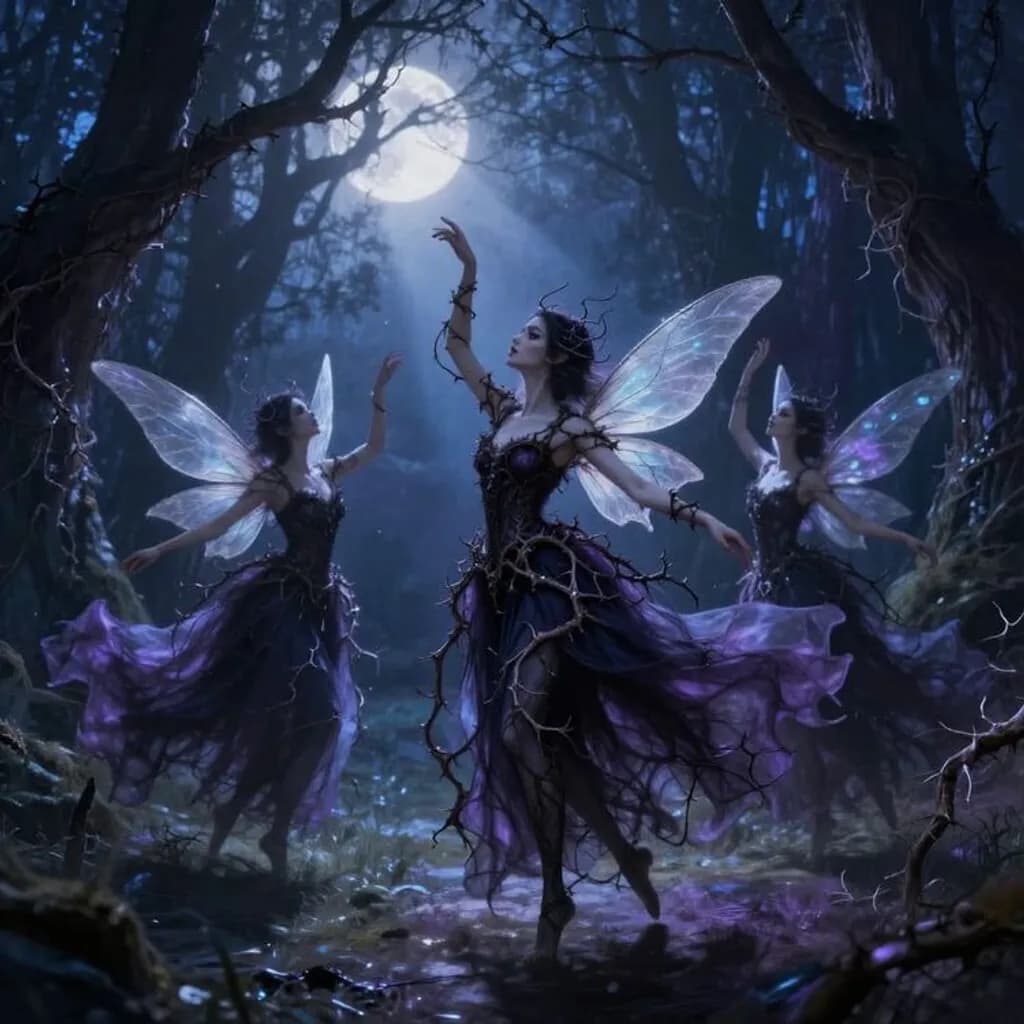 Forest Moonlight Dance