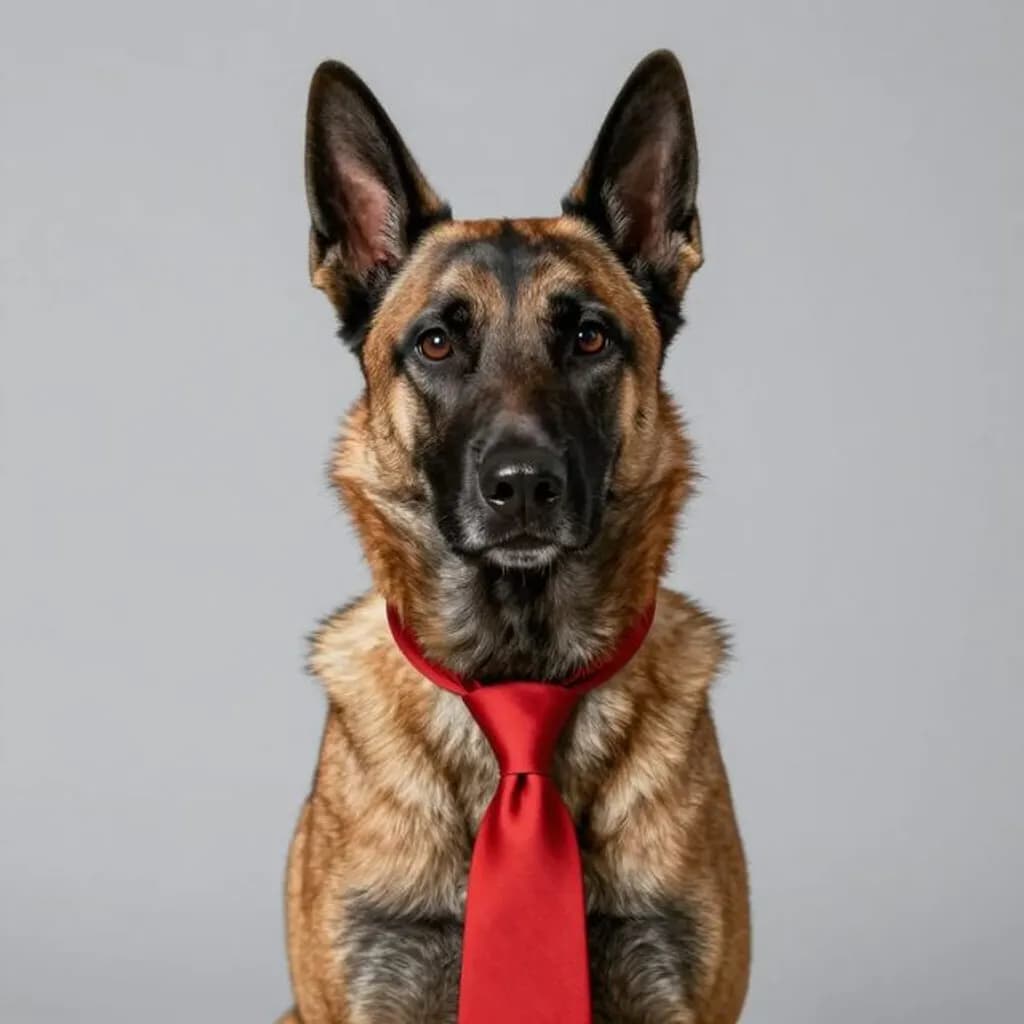 German Shepherd Portrait