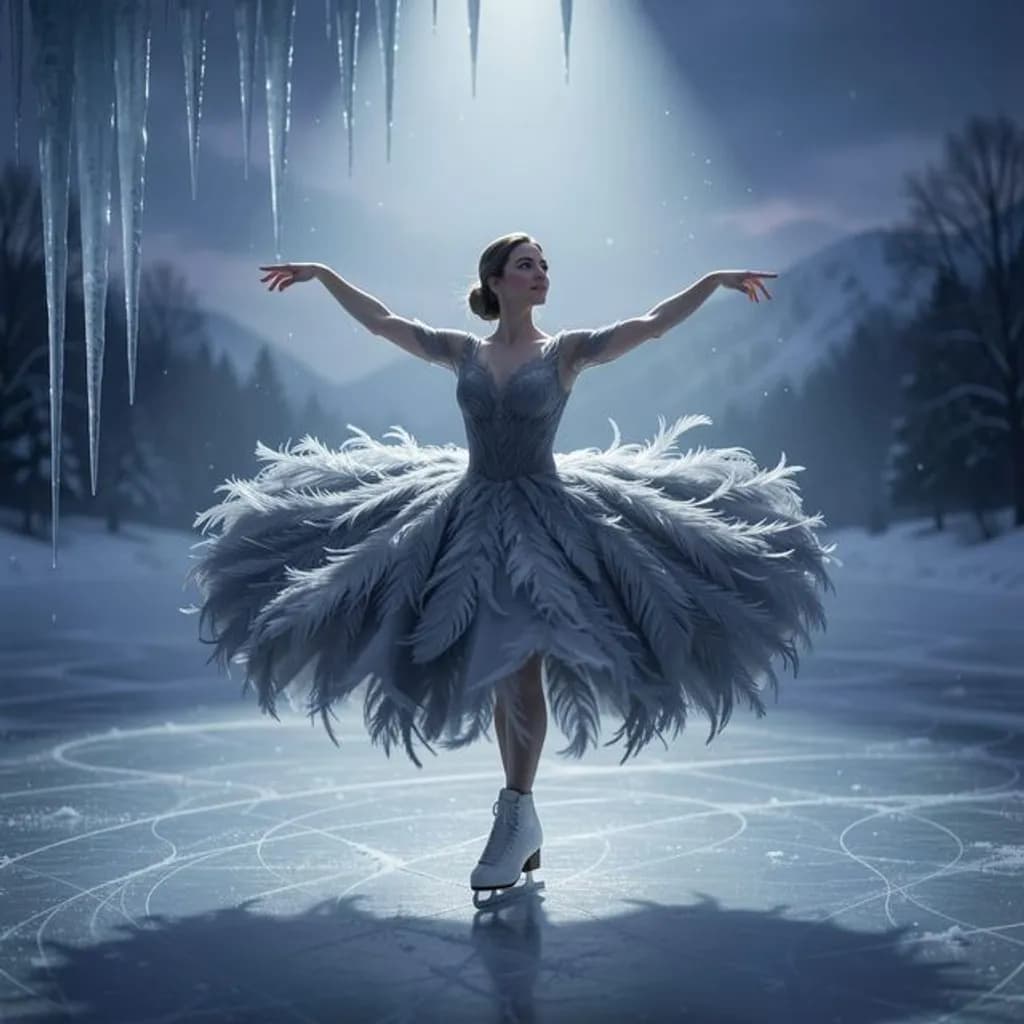 Figure Skater on Ice