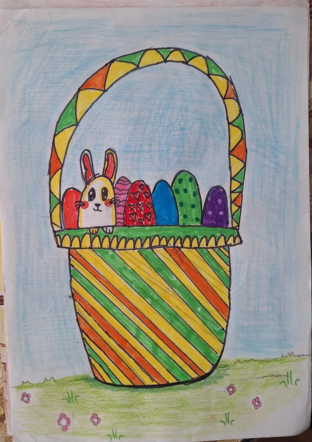 Easter Basket Colors