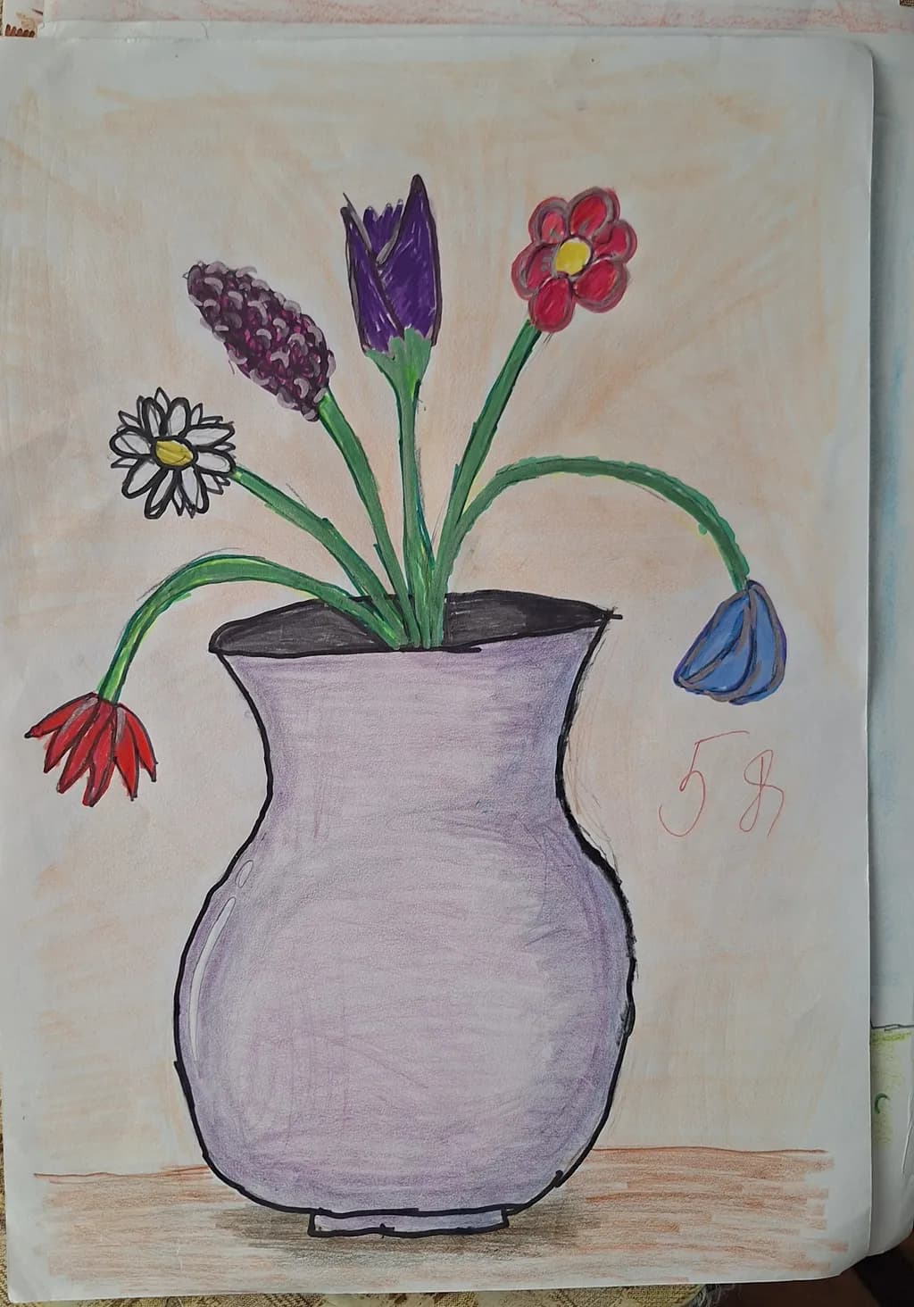Flower Vase Arrangement