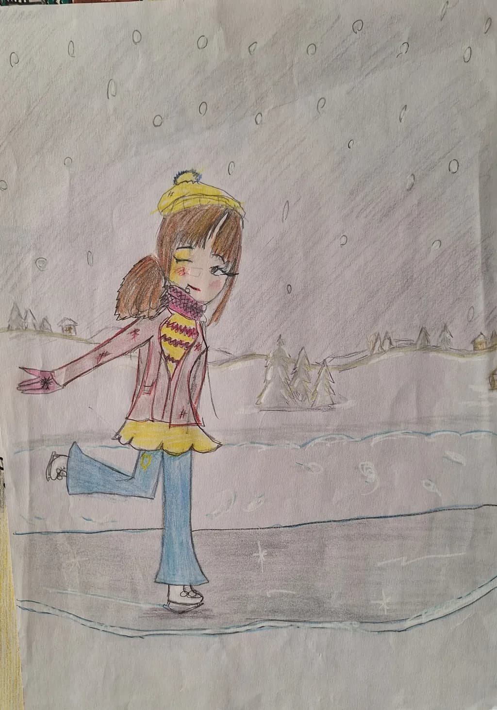 Winter Ice Skater