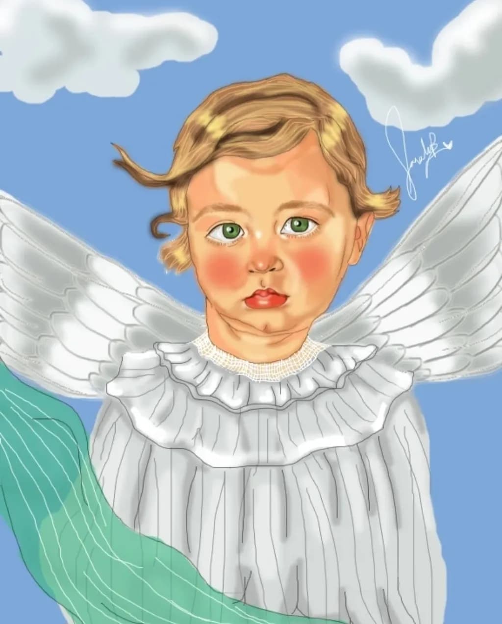 Angel Child Portrait