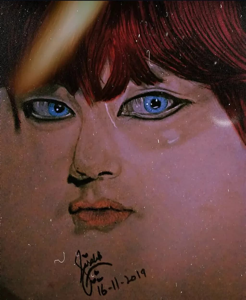 Blue-Eyed Portrait