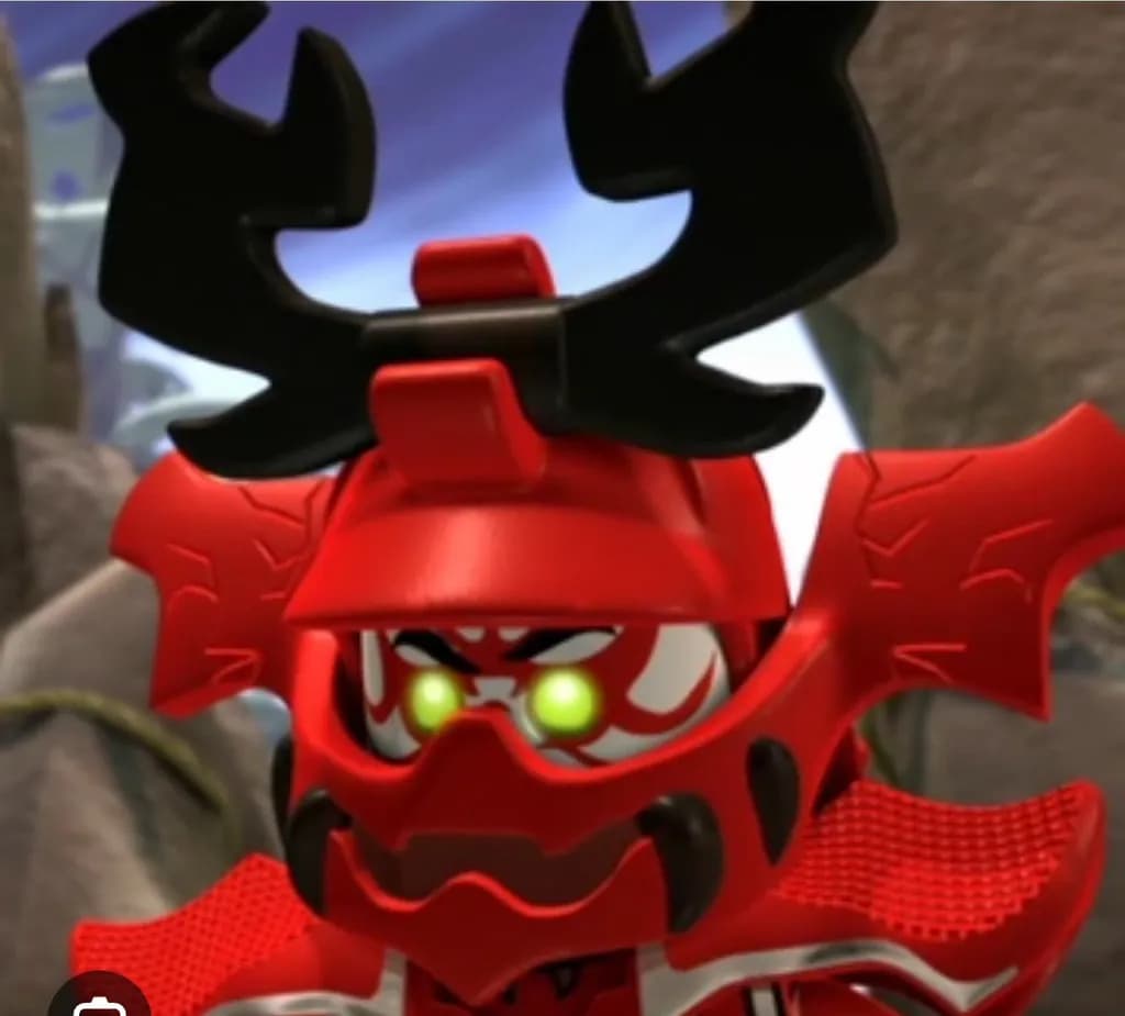 Red Samurai Warrior