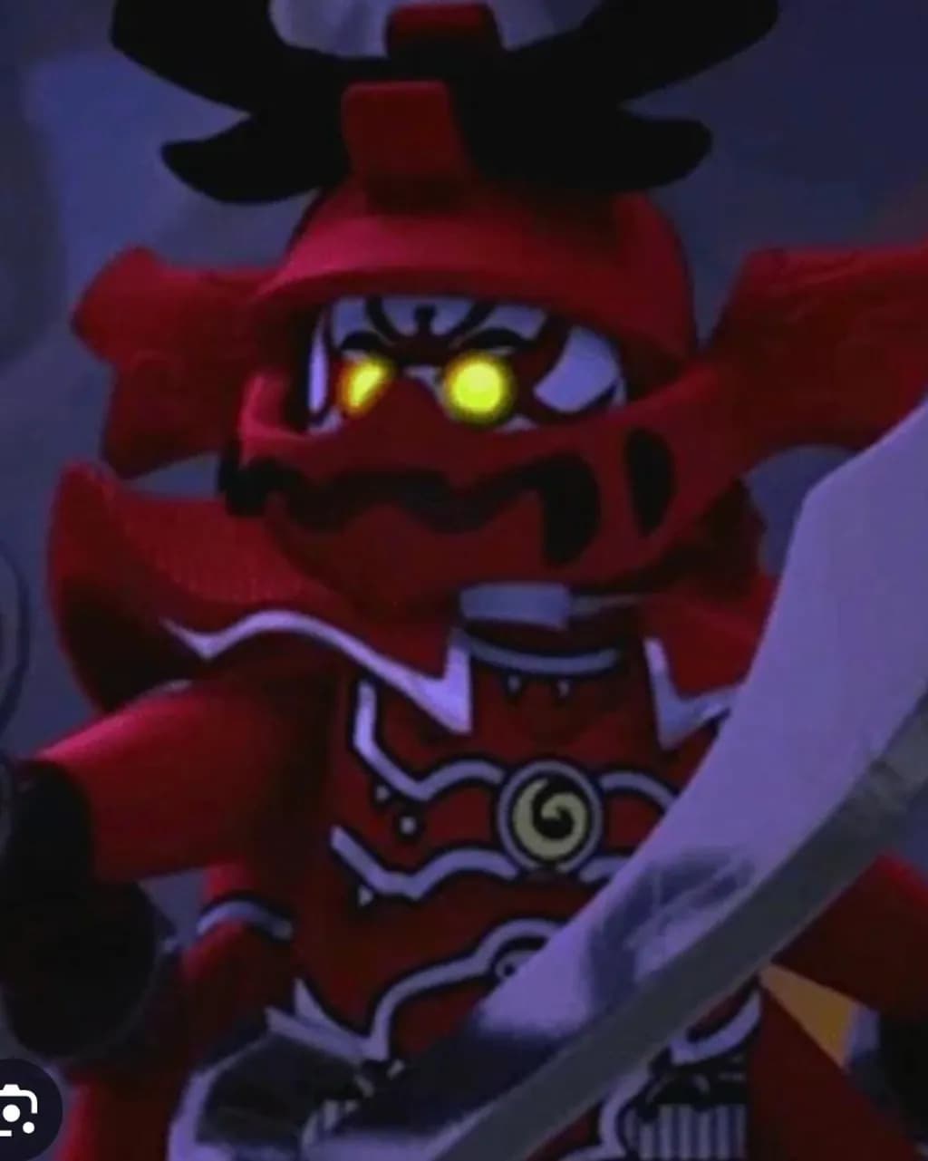 Red Samurai Warrior