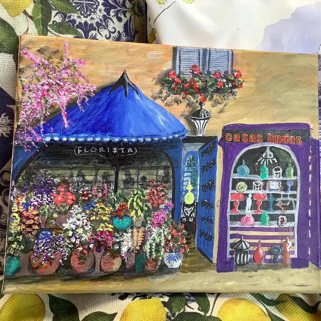 Florist and Casa Window