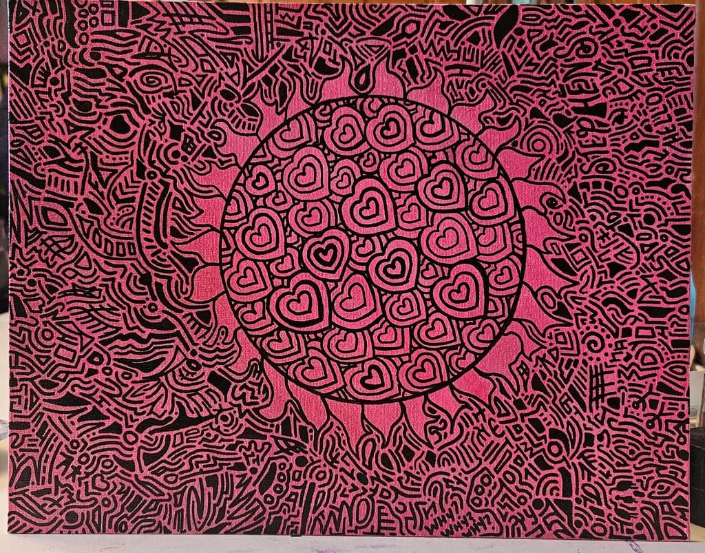 Inbound Abstract Hearts