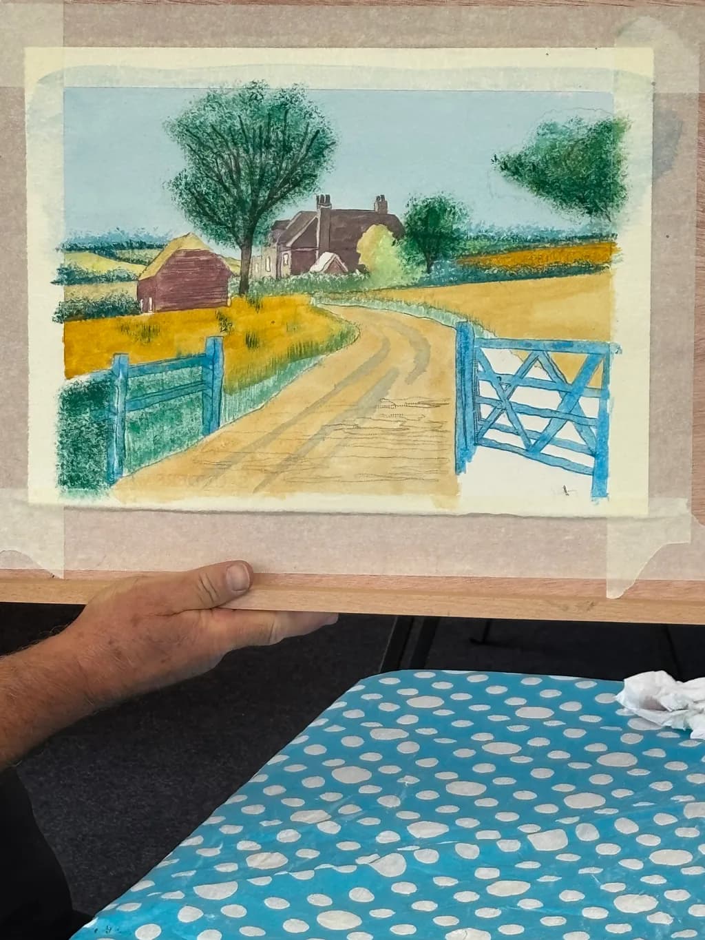 Countryside Path Gate