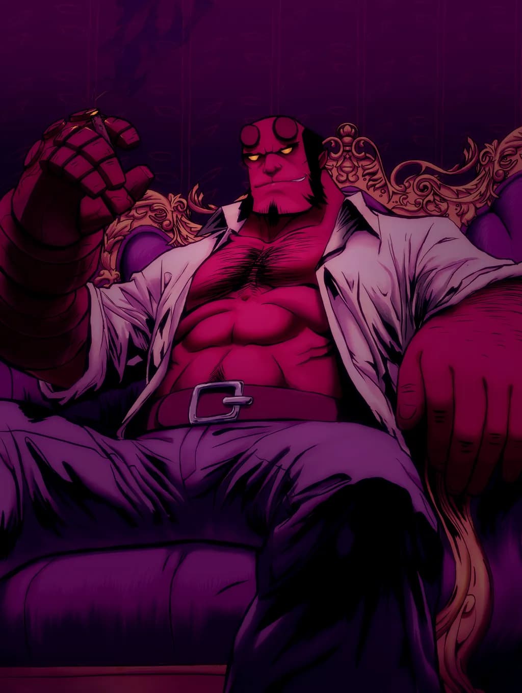 Hellboy Throne