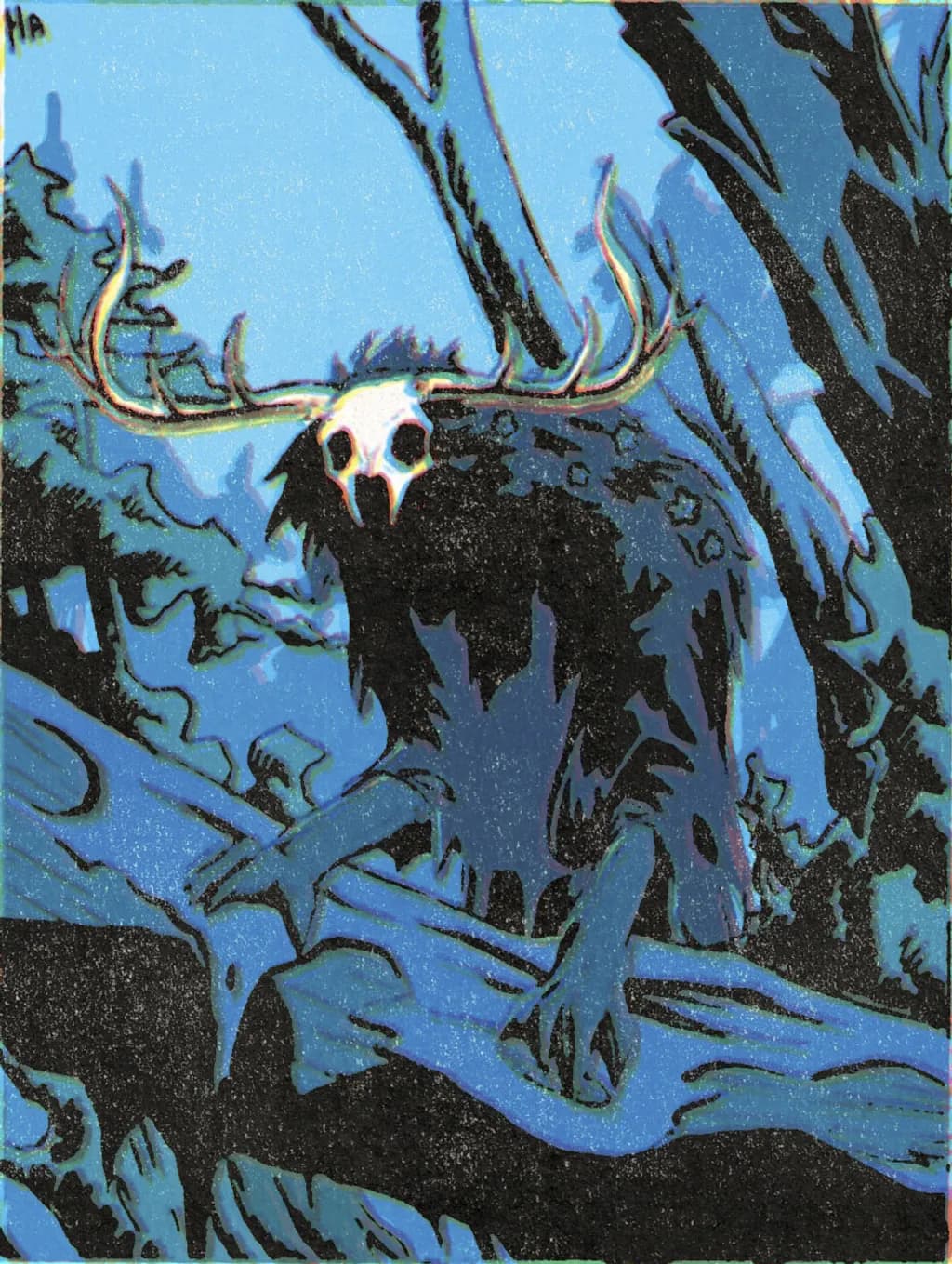 Forest Creature Skull
