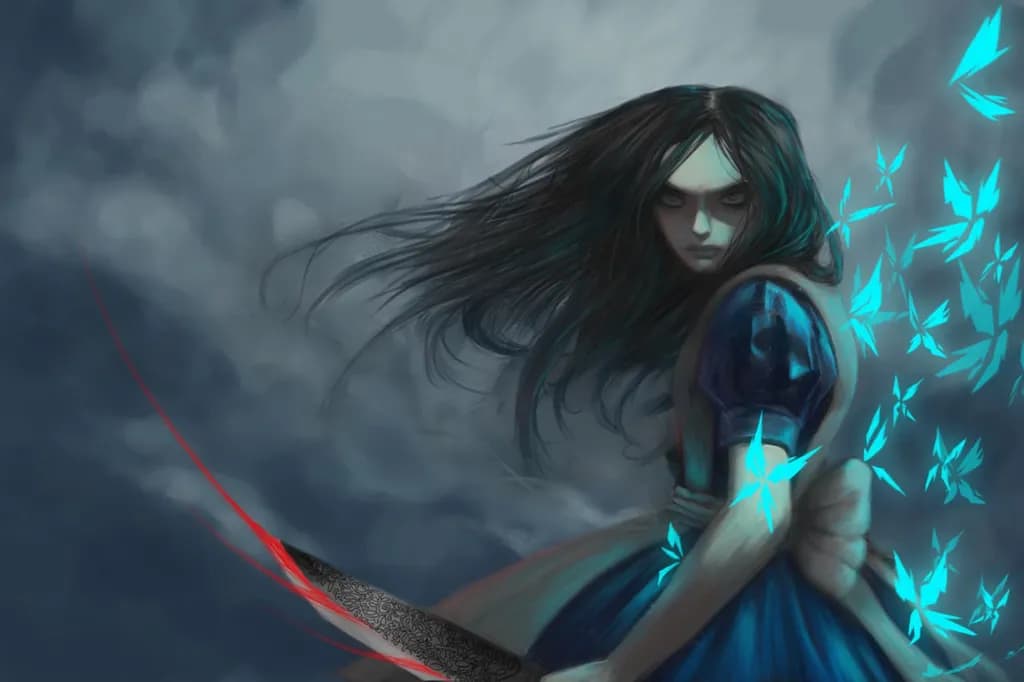Dark Blade Butterfly