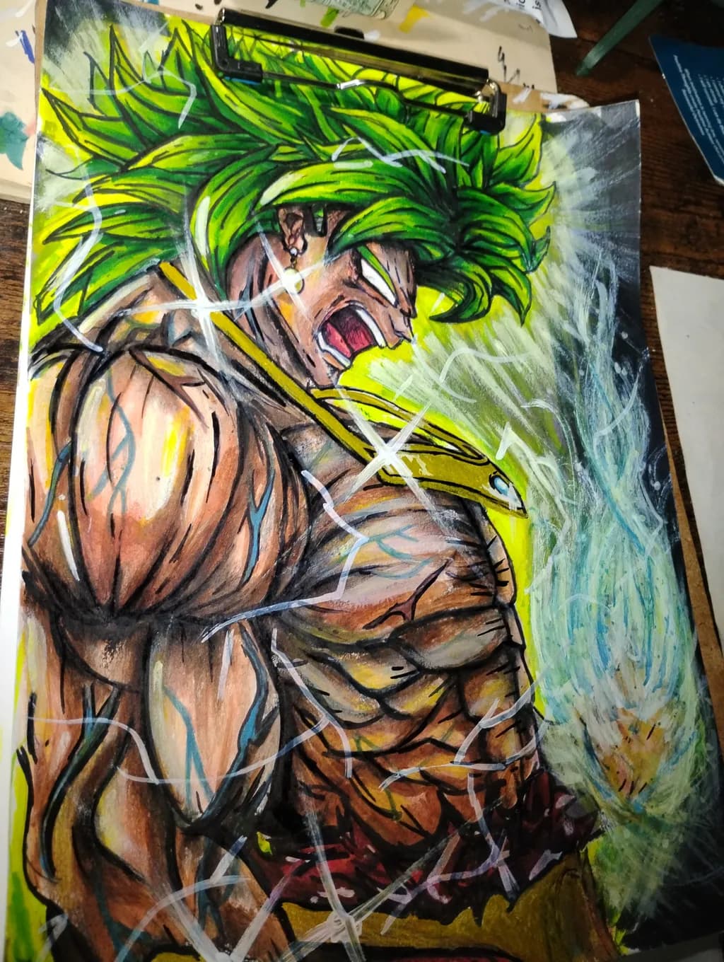 Green Hair Power Surge