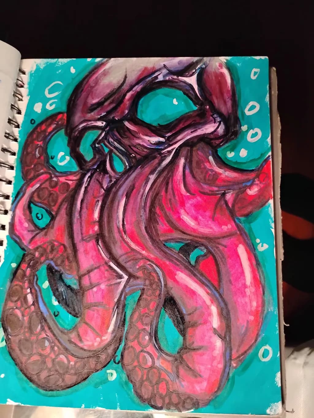 Crimson Octopus