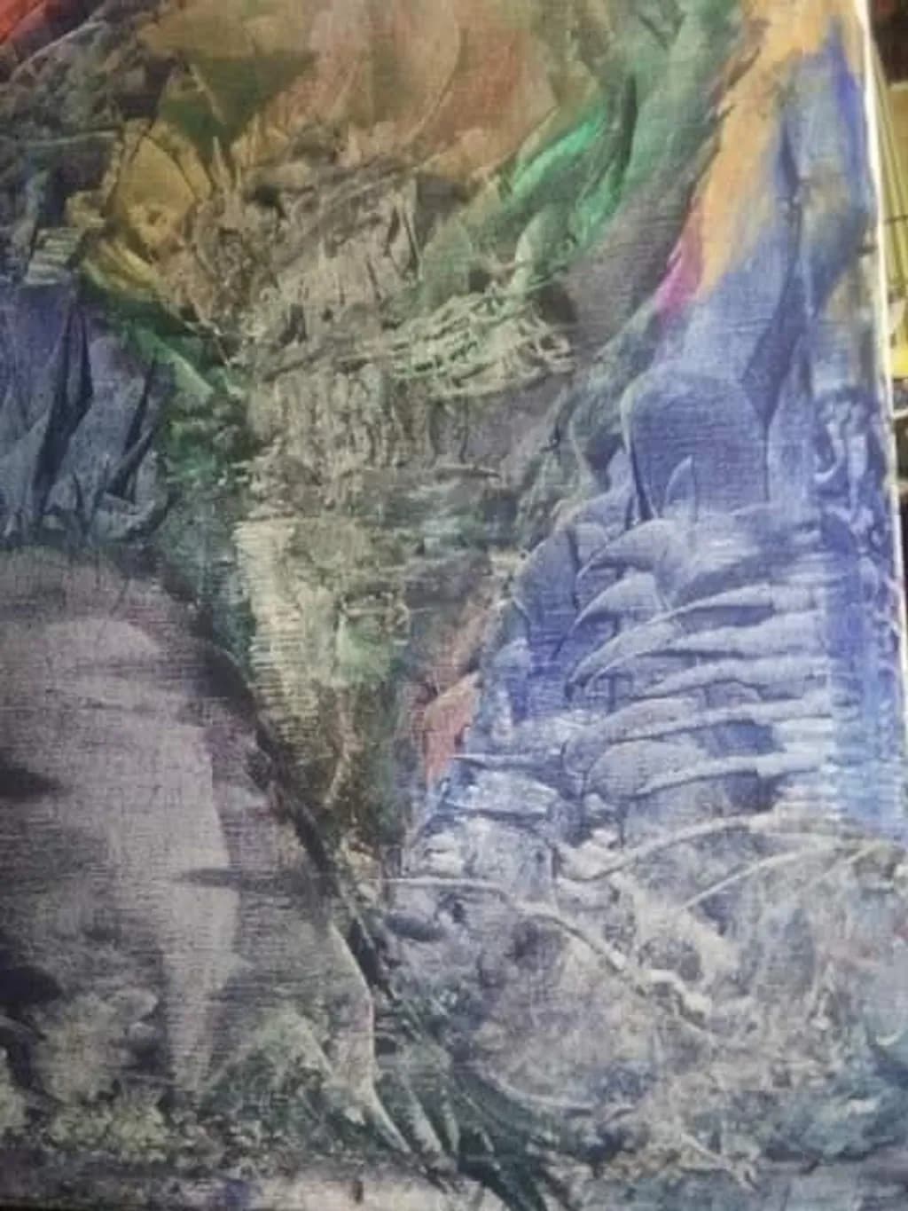 Distressed Fabric Pattern