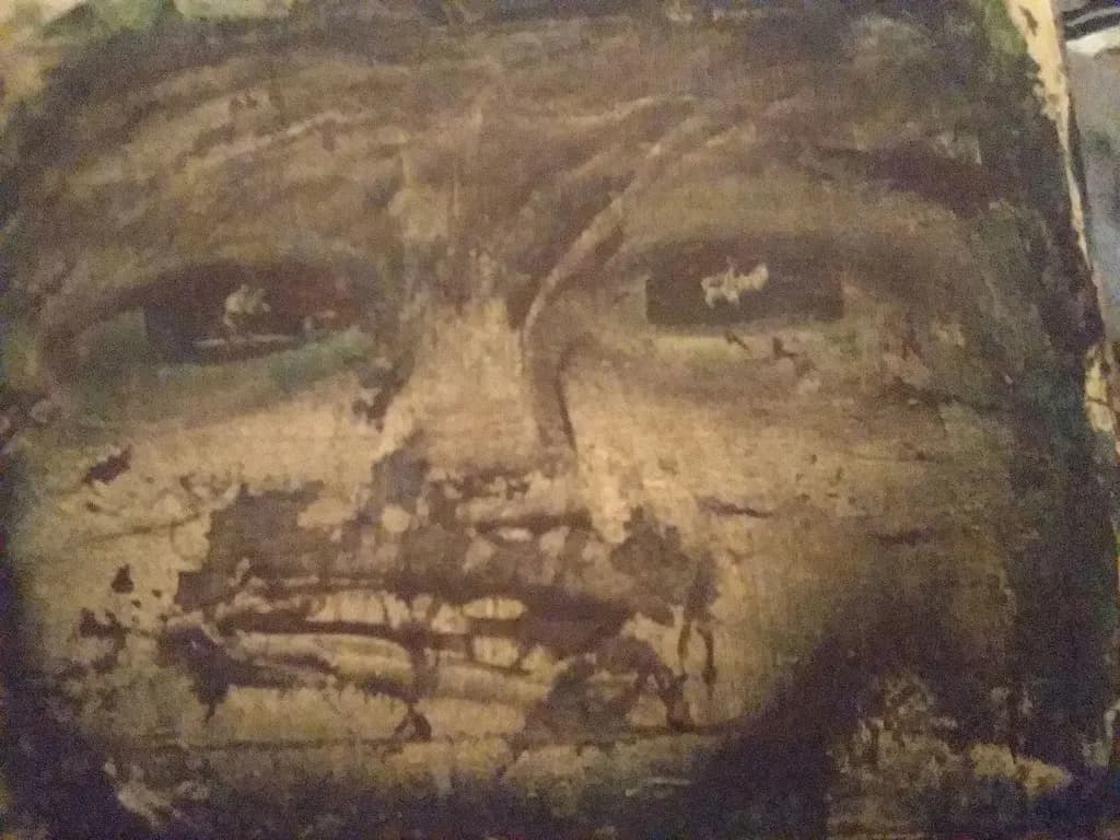 Weathered Face Painting