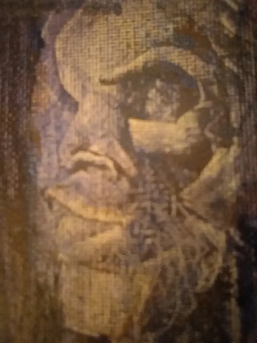 Textured Face Profile