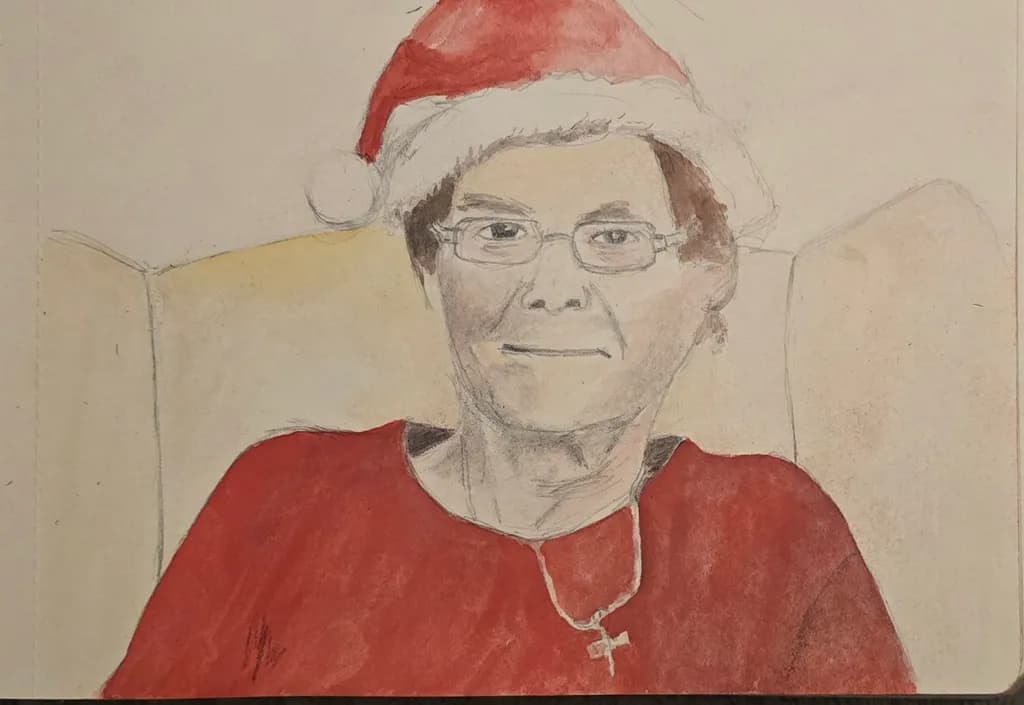 Santa Hat Portrait