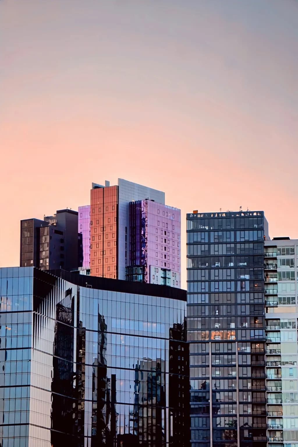 Inbound Cityscape Reflection