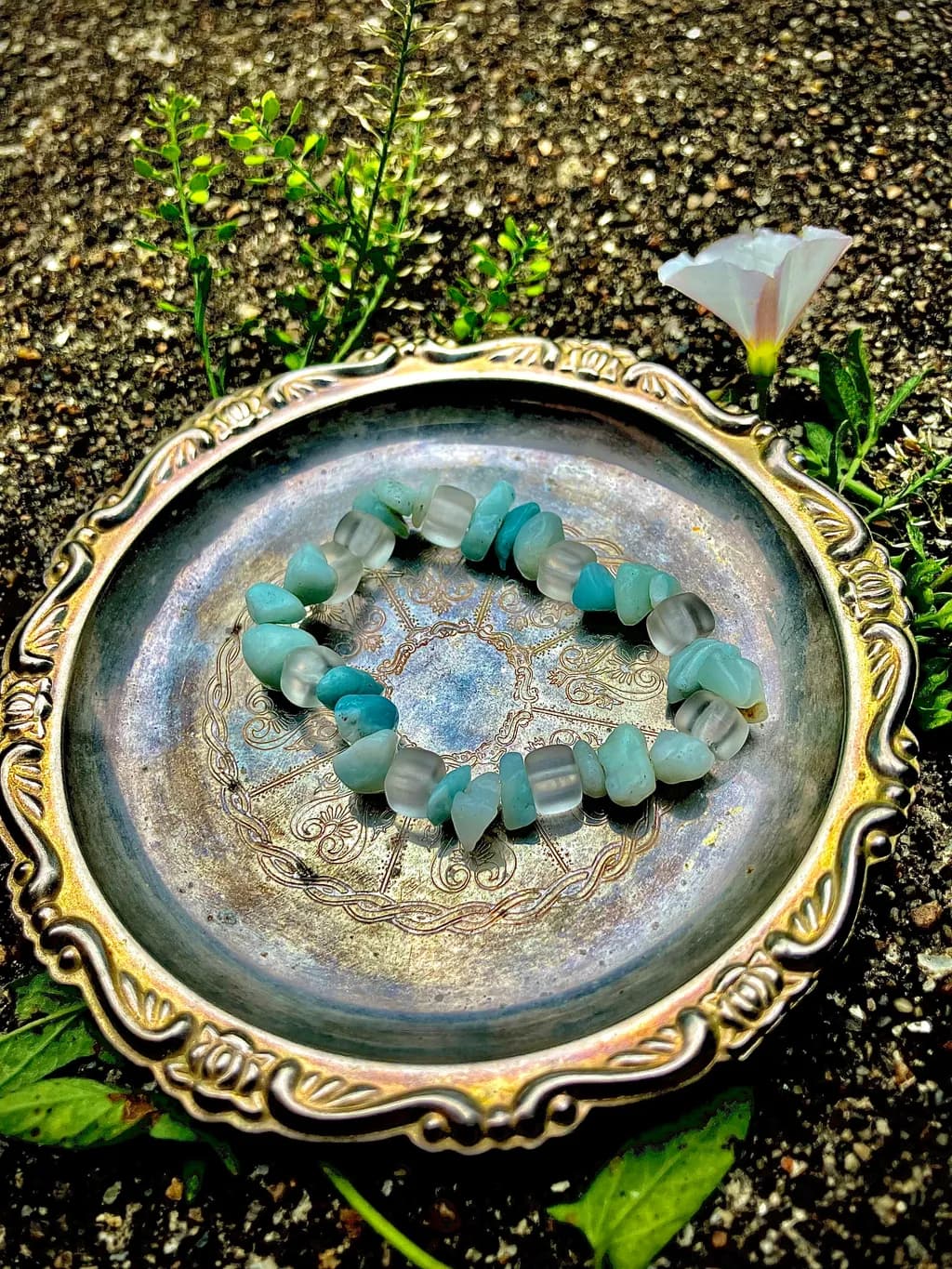 Turquoise Bead Bracelet