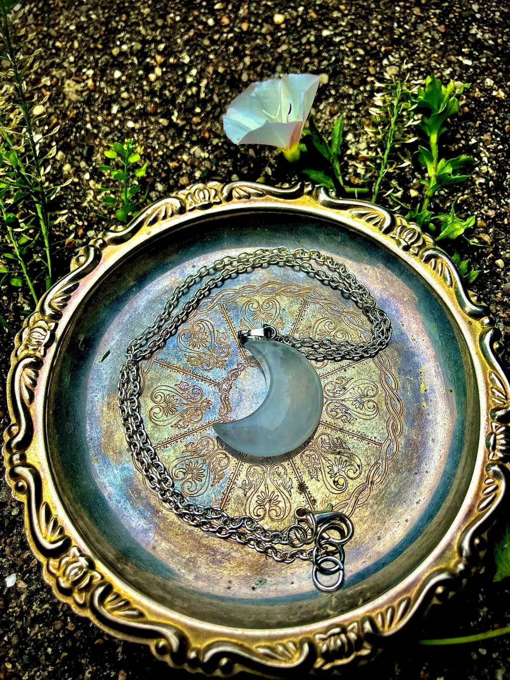 Crescent Moon Pendant