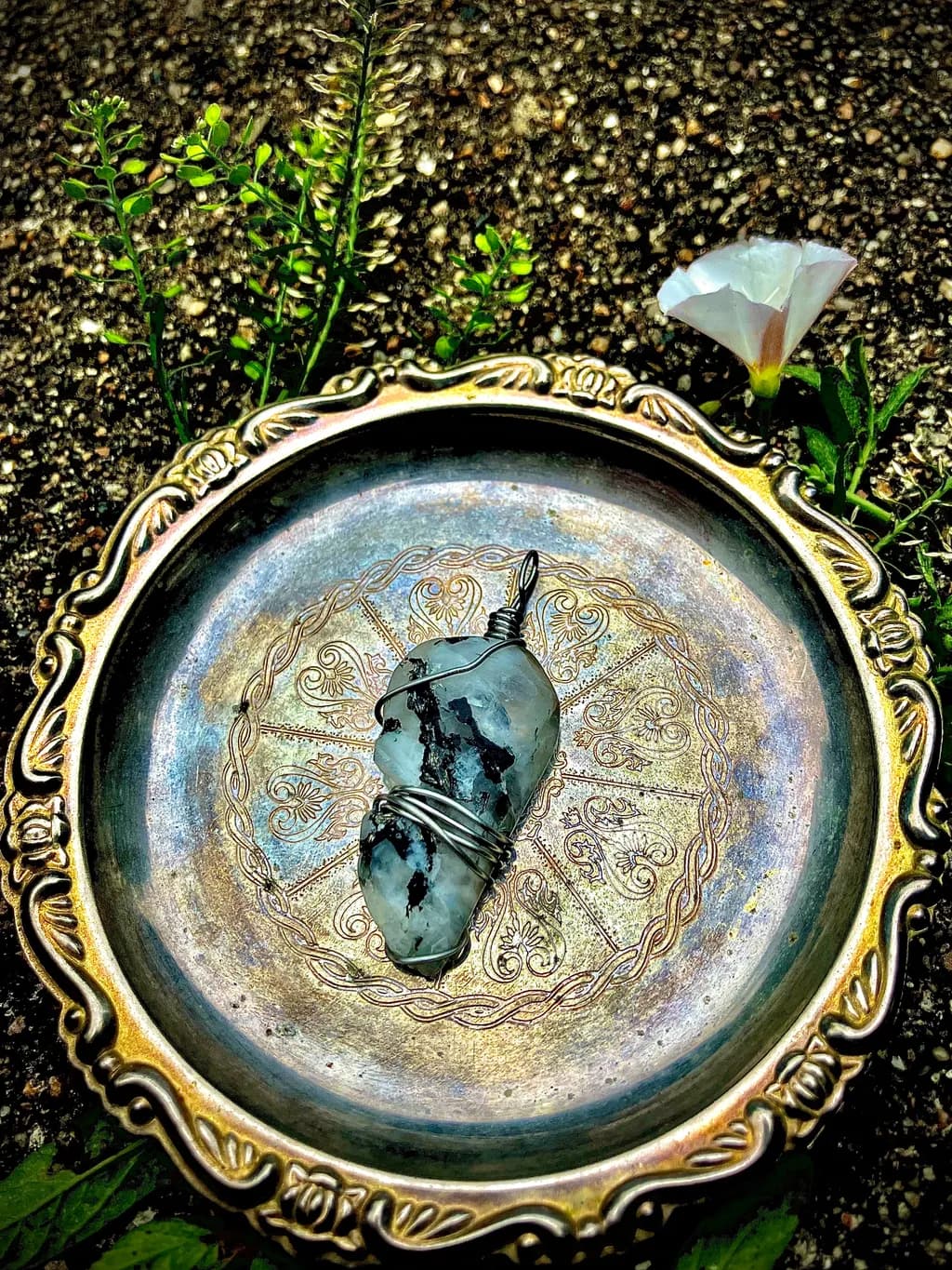 Silver Plate Pendant