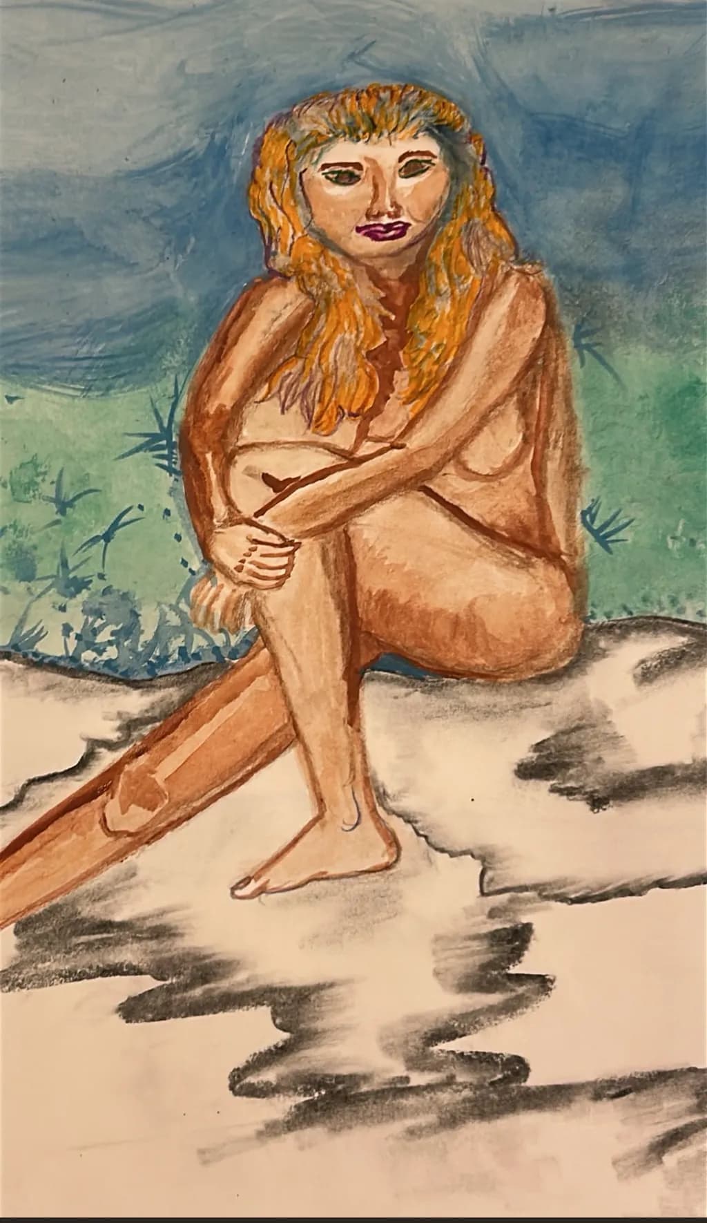 Nude Portrait Sitting