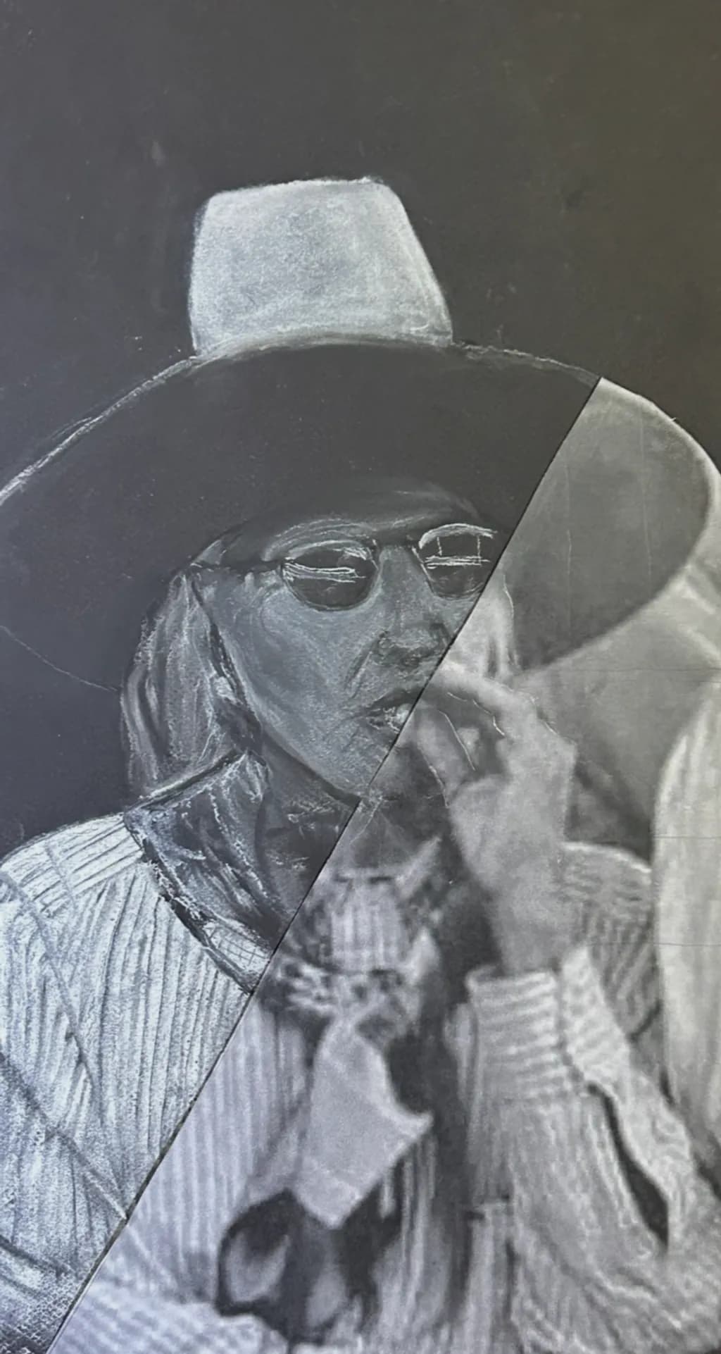 Hat and Glasses Portrait