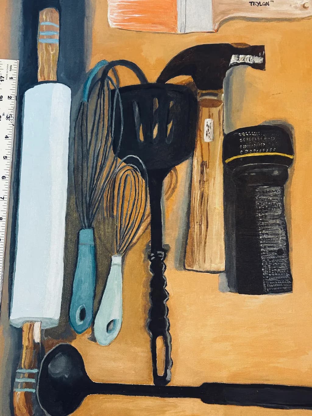 Shadowed Kitchen Tools
