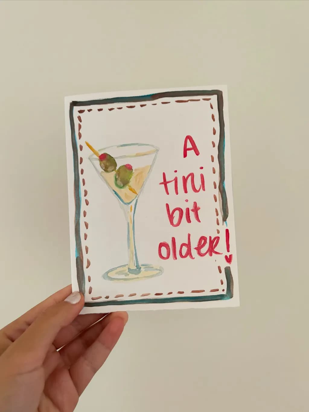 Martini Birthday Cheers