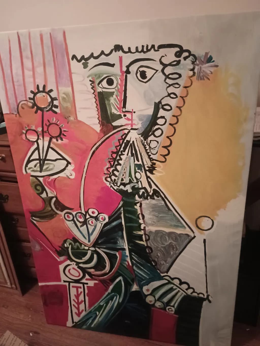 Abstract Portrait in Color